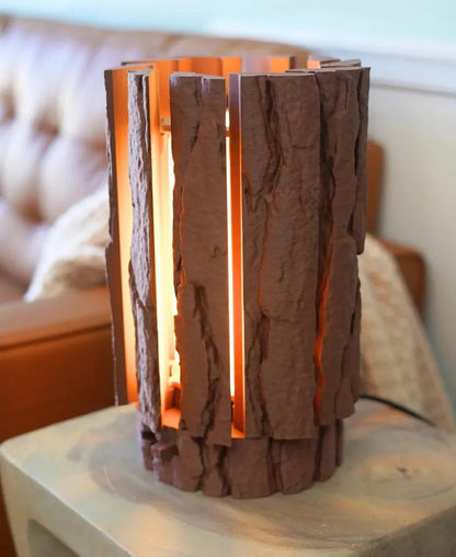 Log Lamp - Table Lamp - Loffa Design