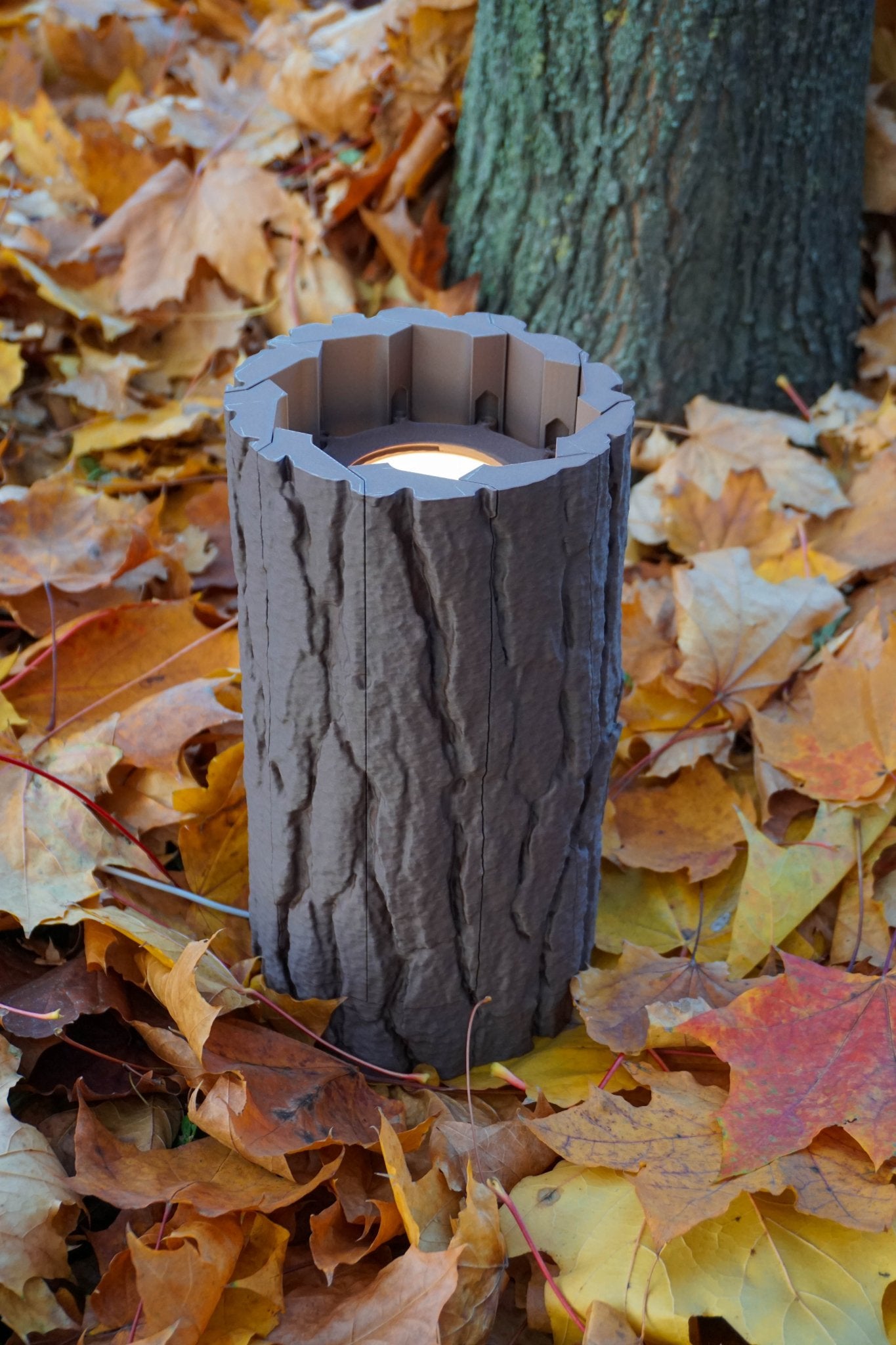 Log Lamp - Table Lamp - Loffa Design