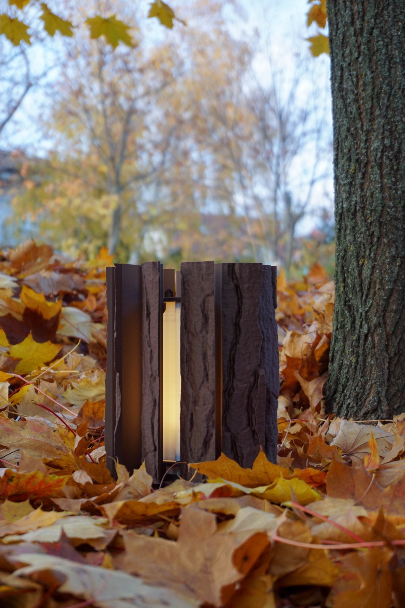 Log Lamp - Table Lamp - Loffa Design