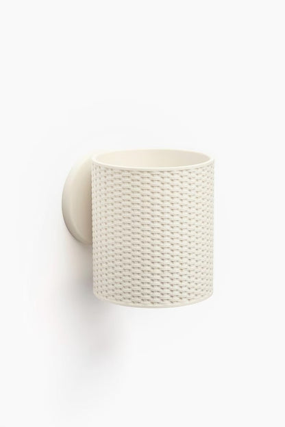 The Basket Weave - Wall Planter - Loffa Design