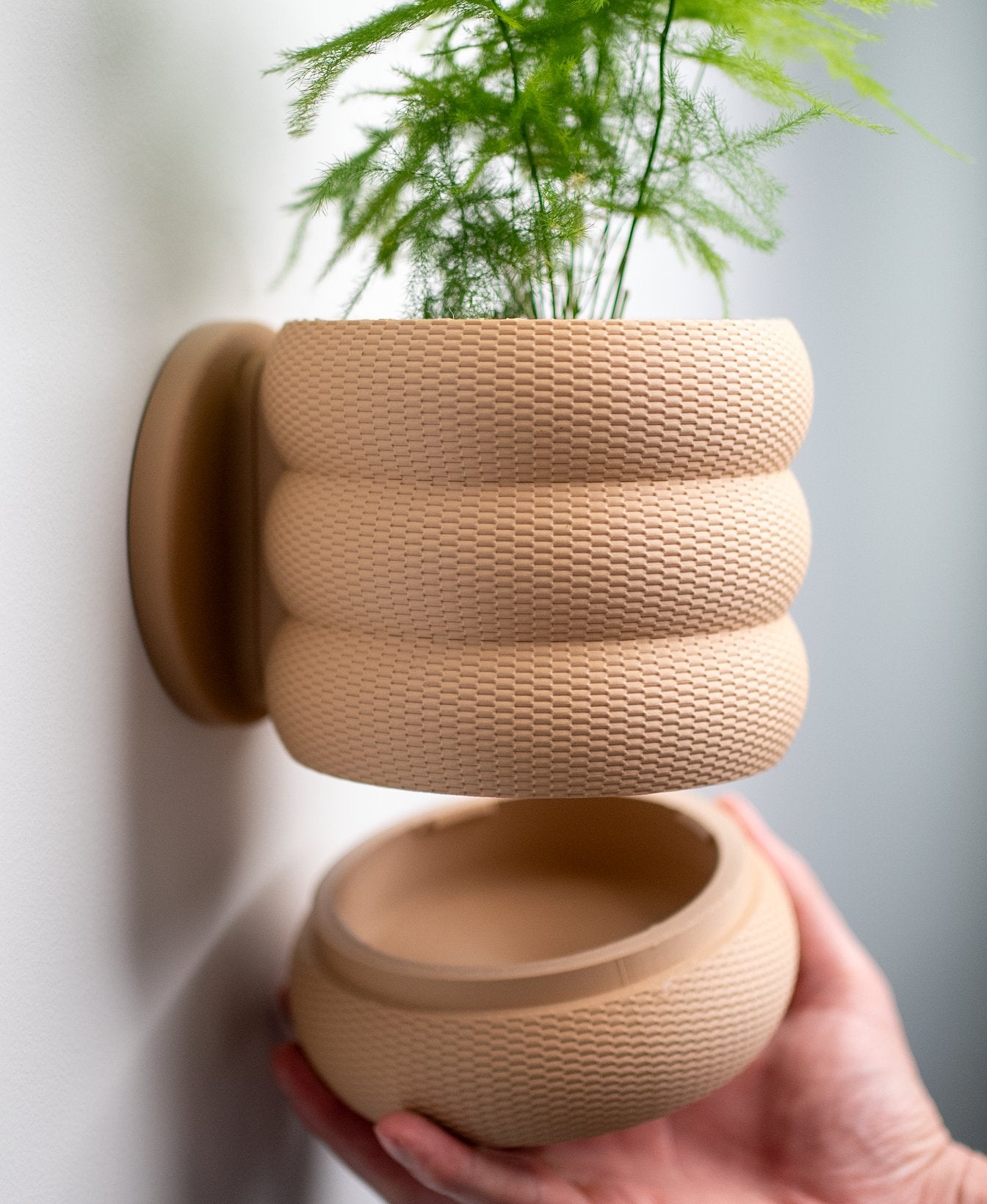 The Bubble Weave - Wall Planter - Loffa Design