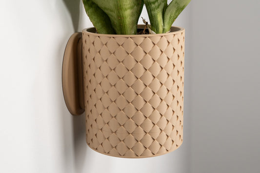 The Quilted - Wall Planter - Loffa Design